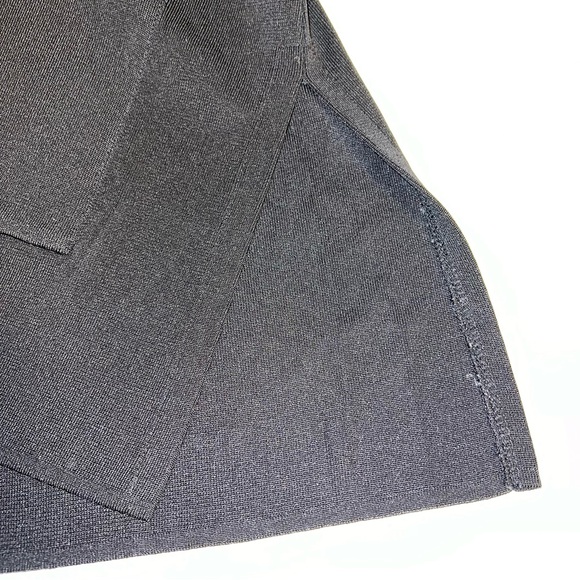 Exclusively Misook Black Open Front Long Sleeve Cardigan Sz M - Picture 7 of 10